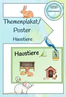 Vorschau - Poster - Themenplakat/Poster - Haustiere - Deckblatt