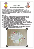 Vorschau - Arbeitsblätter - Lesespaziergang Klasse 3-4 Ostern Leseverständnis Grundschule - Seite 1