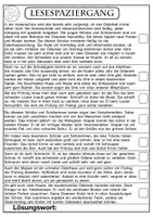 Vorschau - Arbeitsblätter - Lesespaziergang Klasse 3-4 Ostern Leseverständnis Grundschule - Seite 2