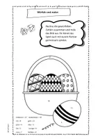 Vorschau - Arbeitsblätter - Rechenmalblätter Matheaufgaben Ostern - Lesemalblätter- Rechnen, lesen, würfeln, malen, Würfelspiel ZR 20 Klasse 1 Ostern Sale - Seite 2