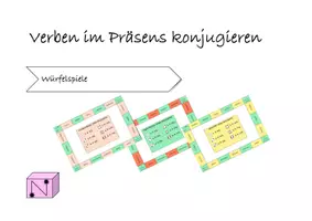 Vorschau - Spiele - Spiel Verben Präsens konjugieren - Seite 1