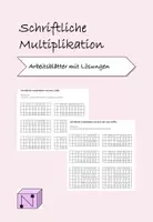 Vorschau - Arbeitsblätter - Schriftliche Multiplikation AB - Deckblatt