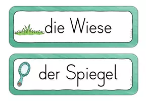 Vorschau - Arbeitsblätter - Wachsendes Materialpaket: Laufdiktate/ Schleichdiktate Klasse 1 - Seite 3