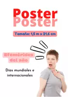 Vista previa - Decoración del aula - Pancartas / Victimas de esclavitud / Efeméride - Portada