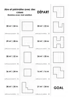 Aperçu - Feuilles d'exercices - kit pédagogique: rectangle et carré - Page de couverture