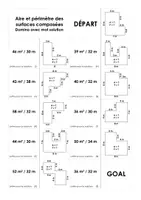 Aperçu - Jeux - Rectangle et carré - Aire et périmètre des surfaces composées - Domino - Page 3