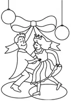 Aperçu - Matériel pour travaux manuels / dessin - Coloriages Fête + Mariage - Page de couverture