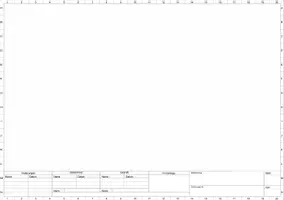 Vorschau - Mal- und Bastelvorlagen - Zeichnungsvorlage mit Punktraster DIN A3 Querformat - Seite 2