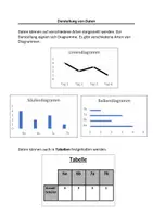 Vorschau - Präsentationen/Tafelbilder - Verschiedene Diagramme - Deckblatt