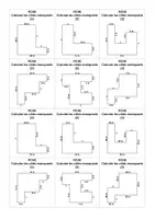 Aperçu - Fiches - Rectangle et carré - Calculer les côtés manquants - fiches - Page 3