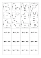 Aperçu - Jeux - Rectangle et carré - Aire et périmètre des surfaces composées - trouver les paires - Page 3