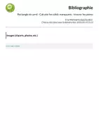 Aperçu - Jeux - Rectangle et carré - Calculer les côtés manquants - trouver les paires - Page 2