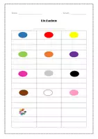Vorschau - Arbeitsblätter - DaF/DaZ_Wortschatz: Die Farben - Deckblatt