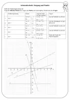 Vorschau - Arbeitsblätter - Lineare Funktionen - Seite 1
