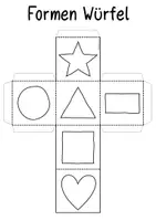 Vorschau - Spiele - Würfelbild Malen / DIY Vorlagen / Graphomotorik / Ostern - Seite 1