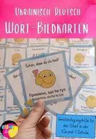 Vorschau - Fördermaterial/Inklusion - Ukraine: Kostenlose Konversationshilfe Deutsch-Ukrainisch - Deckblatt