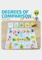 Vorschau - Stationenlernen - Degrees of Comparison Board Game - Deckblatt