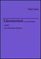 Vorschau - Arbeitsblätter - Literaturtest "Seide" von Alessandro Baricco - Deckblatt