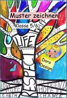 Vorschau - Mal- und Bastelvorlagen - Muster weiterführen, neu erfinden, ausmalen - Deckblatt