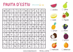 Vista previa - Hojas de trabajo - SOPES DE LLETRES CATALÀ - página 1