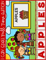 Vista previa - Hojas de trabajo - I CAN SPELL Series Special Edition Holidays Fall Apple Kids - página 1