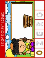 Vista previa - Juegos / Gamificación - I CAN COUNT Fall Time Leaves Mat Spelling Numbers - página 1