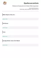 Vorschau - Bildkarten - Reflexion im Kunstunterricht | Kinderbilder besprechen - Seite 1