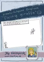 Vorschau - Arbeitsblätter - Kreativaufgabe "Flying giraffe" - Deckblatt