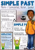 Vorschau - Arbeitsblätter - Simple Past - Lern- / Materialpaket für den Englischunterricht - Seite 1