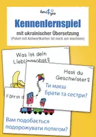Vorschau - Spiele - Kennenlernspiel mit ukrainischer Übersetzung - Deckblatt