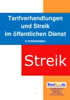 Vorschau - Stundenentwürfe - Tarifauseinandersetzung und Streik im Zeichen von Corona - Deckblatt
