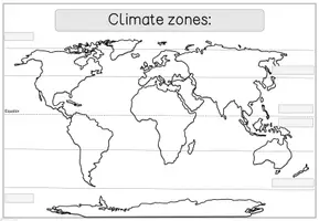 Vorschau - Arbeitsblätter - AB: Climate Zones - Klimazonen der Erde (dt./engl.) - Seite 3