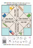 Aperçu - Jeux - in der Schule / Schulsachen deutsch / Allemand Spiel Himmel und Hölle - Page 2