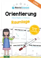 Vorschau - Arbeitsblätter - Vorschule: Orientierung & Raumlage (5 Übungen) - Deckblatt
