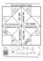 Vista previa - Juegos / Gamificación - Herbst Himmel und Hölle Spiel Deutsch / juego Alemán - página 3