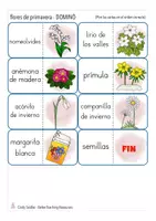 Aperçu - Matériel pour travaux manuels / dessin - flores de primavera DOMINO Español / Espagnol - Page 2
