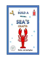 Vista previa - Manualidades / Dibujos para colorear - BUILD A SEAS CRAFTS LOBSTER CONSTRUYE MAR LANGOSTA - Portada