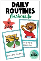 Aperçu - Cartes / Images - Daily Routines FLASH CARDS - Page de couverture