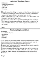 Vorschau - Stundenentwürfe - Vogelhaus färben mit Abklatsch-/ Drucktechnik - Seite 2