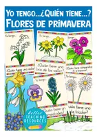 Aperçu - Jeux - flores de primavera Yo tengo, quién tiene? juego Español / Espagnol - Page de couverture