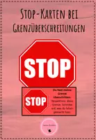 Vorschau - Anderer Materialtyp - STOP-Karten bei Grenzüberschreitungen - Deckblatt