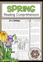 Vorschau - Arbeitsblätter - It's Spring! - Reading Comprehension (2-fach differenziert + Conversation Strips) - Deckblatt