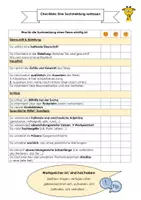 Vorschau - Arbeitsblätter - AB Checkliste Suchmeldung Tierbeschreibung Schreibkonferenz Klasse 5/6 - Seite 2