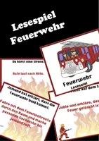 Vorschau - Spiele - Textverständnis - Lesespiel (Feuerwehr) - Deckblatt
