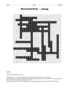 Vorschau - Arbeitsblätter - Suchsel Stilmittel - dreifach differenziert - als PDF & Word - Seite 2