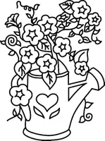 Aperçu - Matériel pour travaux manuels / dessin - Coloriages Fleurs - Page de couverture