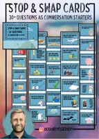 Vorschau - Spiele - Stop and Swap Cards - 30+ Conversation Starters - Deckblatt