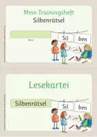 Vorschau - Arbeitsblätter - Das Trainingsheft Lesen – Silben 1/Blitzlesen und Silbenrätsel zu den ersten Buchstaben - Seite 3