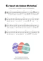 Vorschau - Merkblätter - Kinderlied {Es tanzt ein kleiner Osterhas} - Seite 2