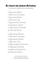 Vorschau - Merkblätter - Kinderlied {Es tanzt ein kleiner Osterhas} - Seite 3